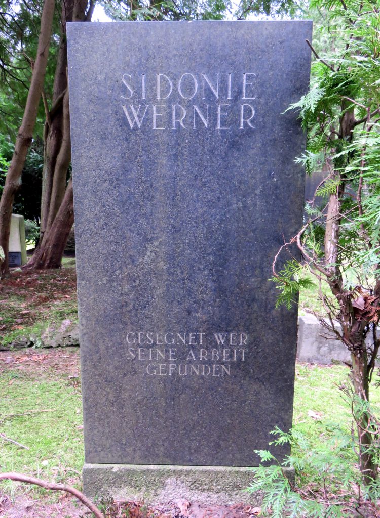 Sidonie Werner Todesursache