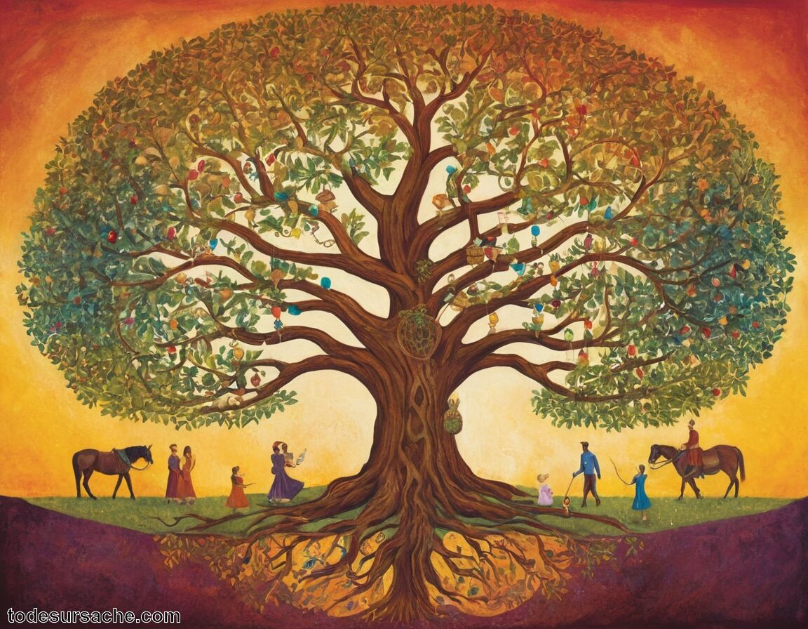 Überblick der Familiengeschichte - Wer ist Jo Todter Daubner?