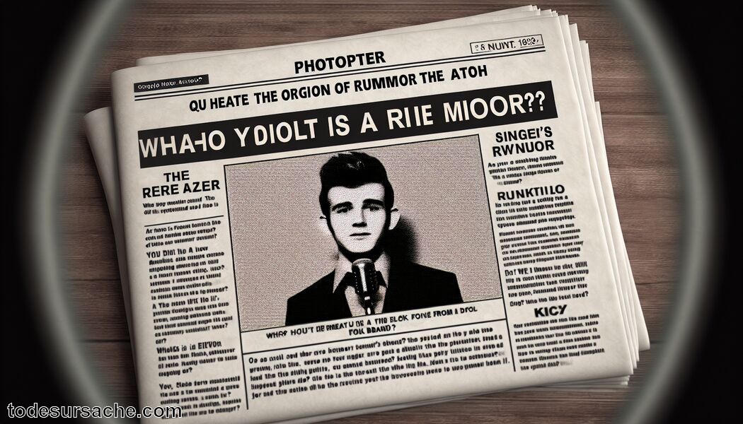 Woher stammt das Gerücht über den Tod eines Santiano-Sängers?